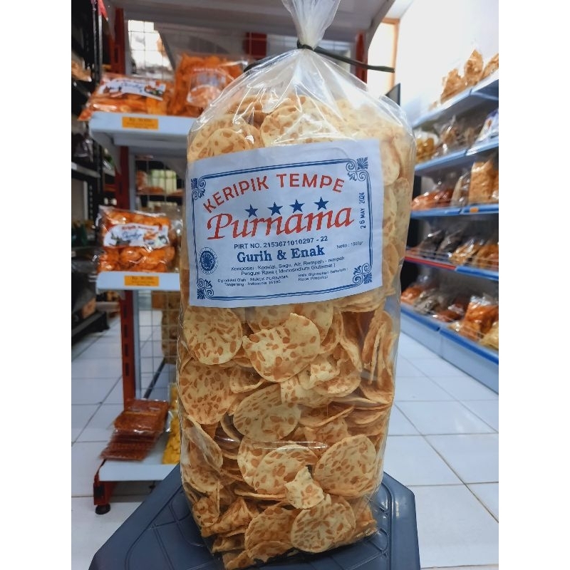 

keripik tempe sagu purnama 1.5kg gurih dan renyah