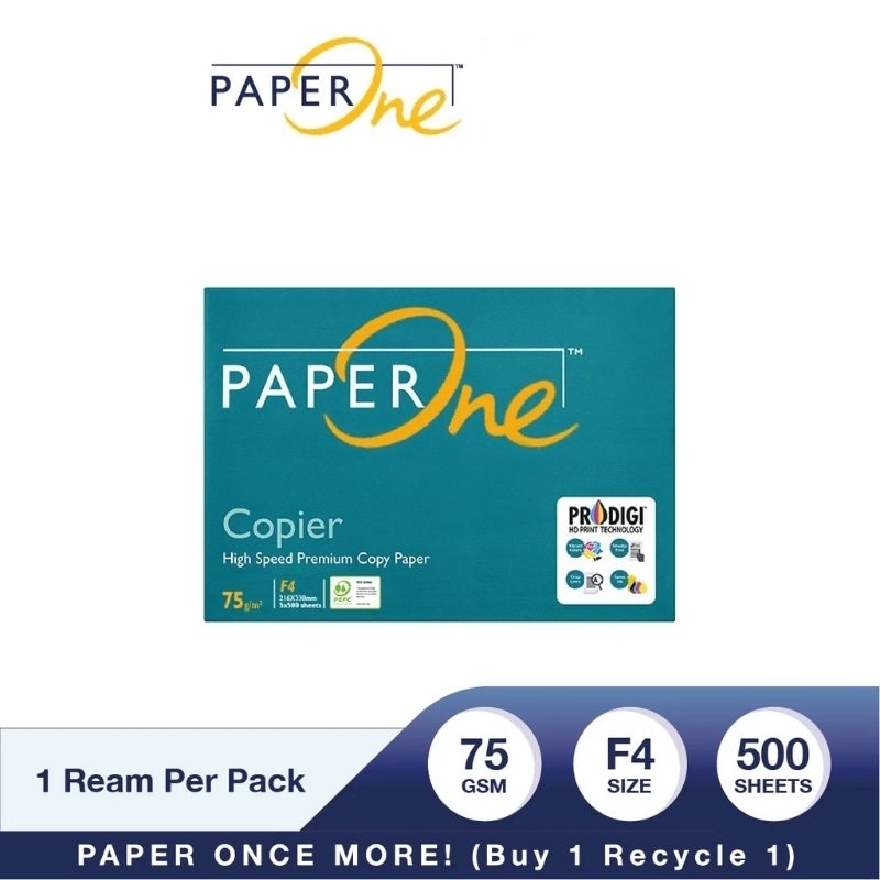 

Kertas HVS F4 75 gr Merk PaperOne