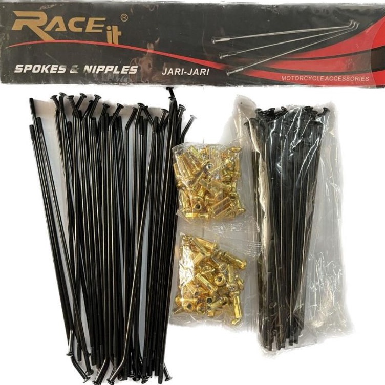 Stock Banyak JmS Jari jari cross trail ring 16 19 klx crf merk protaper  jari ruji klx crf ring 16 1