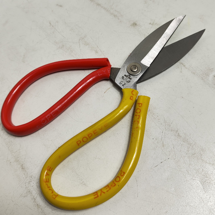 

POPEYE Gunting Kodok Serbaguna Gunting Kain Kertas Seng Multifungsi 7.5 Inch Jumbo