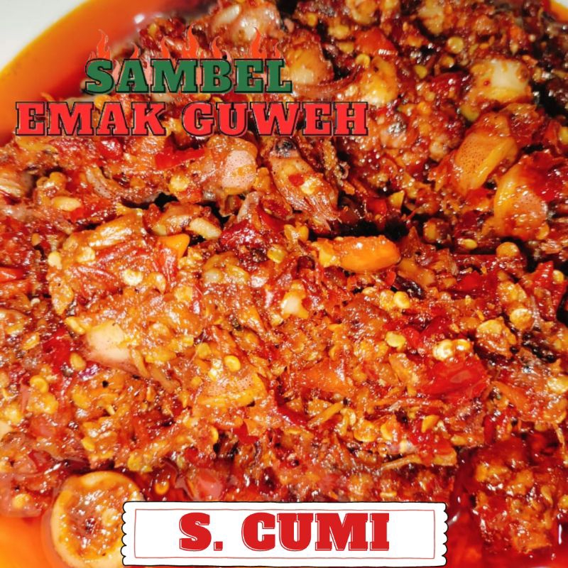 

SAMBEL CUMI 170-AN GRAM| SAMBEL EMAK GUWEH EKSTRA PEDAS