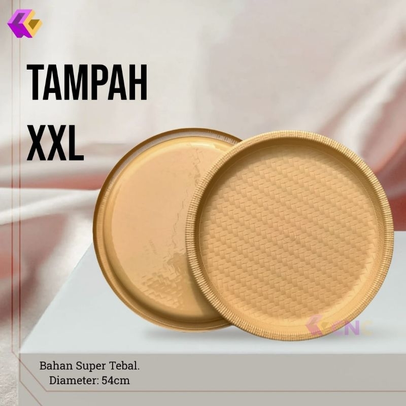 (RGZ) TAMPAH XXL JUMBO / TAMPAH PLASTIK ANTI AIR / TAMPAH BESAR / TAMPAH SERBAGUNA / TAMPAH BULAT