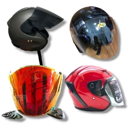 Visor Helm Trax Race ZR MHR OF60 dan ASP helmet Gratis Base Gear