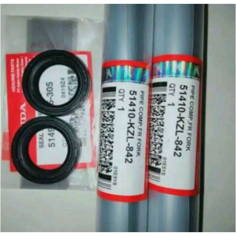 As shock depan, dan seal sock Honda matic beat fi As shock depan dan seal sock Honda