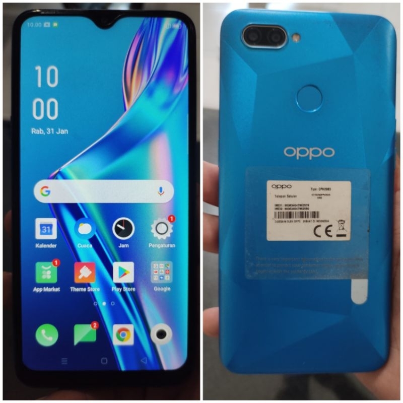Oppo a12 second