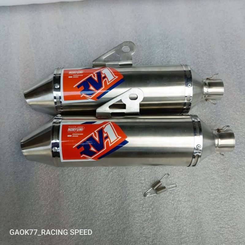 Silencer knalpot Norifumi Rv1 inlet 38mm