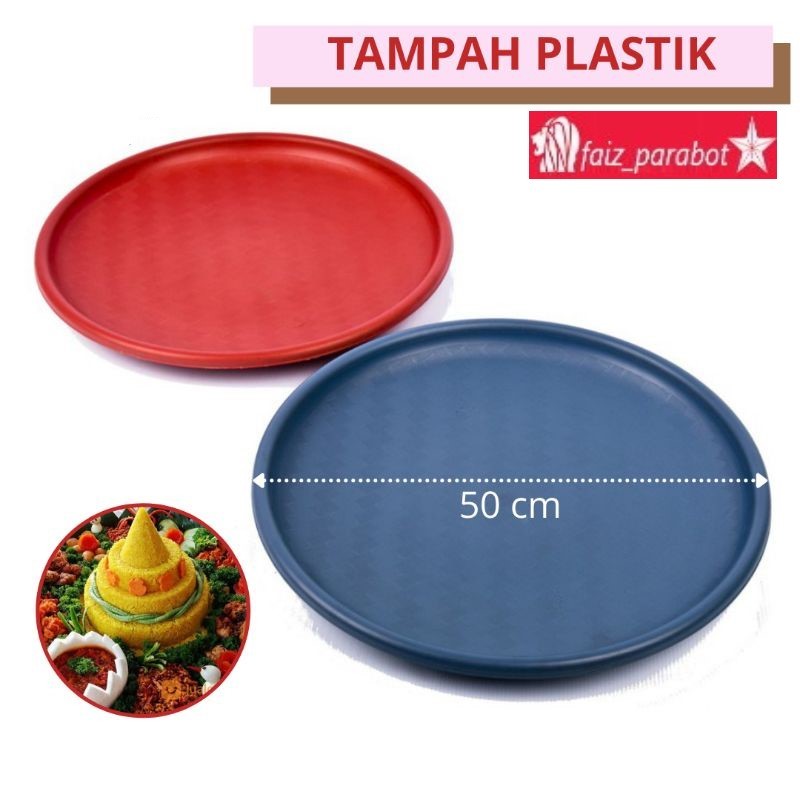 nampan/ tampah nyiru Plastik Bulat Murah Ukuran Besar