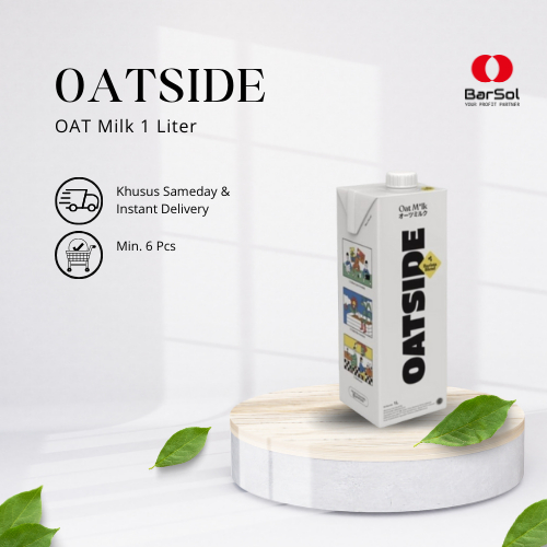 

Oatside OAT M*lk 1 Liter (1 Doz) - Barsol Indonesia