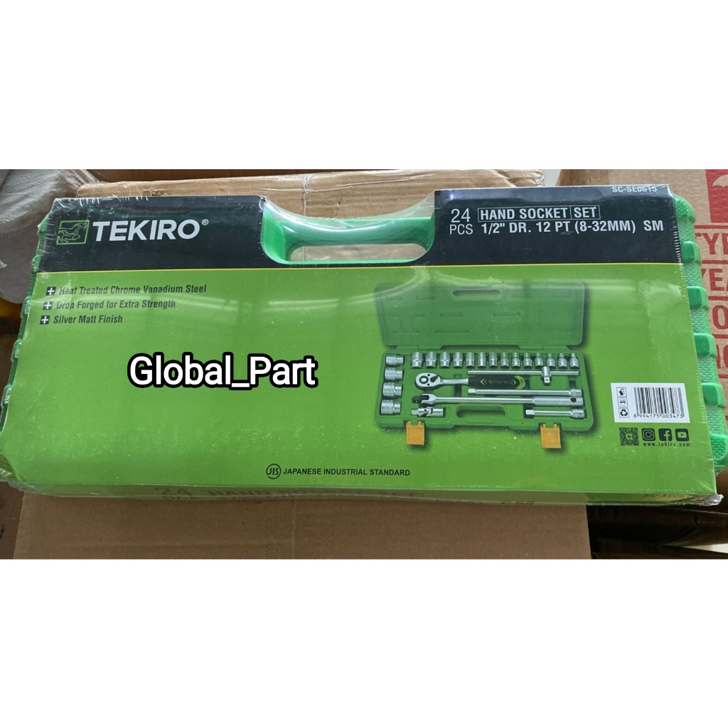 kunci shock set sok tekiro 24pcs 8 - 32 12PT