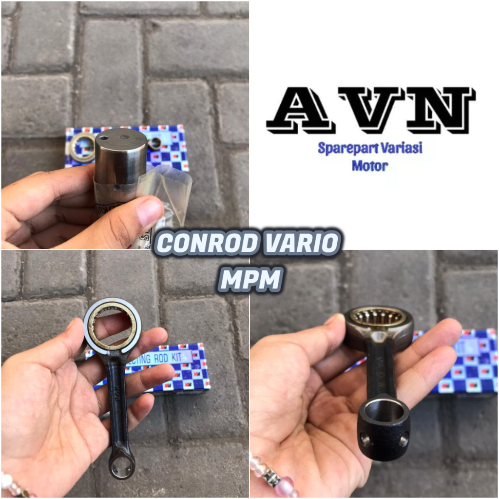 CONROD STANG SEHER VARIO OLD MPM || STANG SEHER STANG PISTON VARIO LAMA VARIO OLD MERK MPM