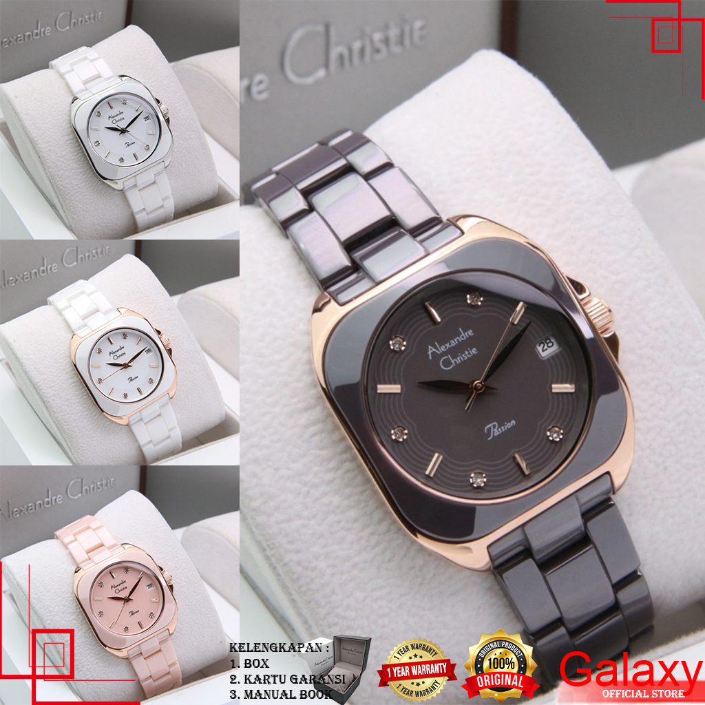 ALEXANDRE CHRISTIE WANITA ORIGINAL JAM TANGAN ALEXANDRE CHRISTIE WANITA JAM ALEXANDRE CHRISTIE AC AL