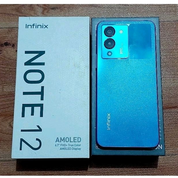 INFINIX NOTE 12 8/128 SECOND MULUS FULLSET ACC LENGKAP ORIGINAL