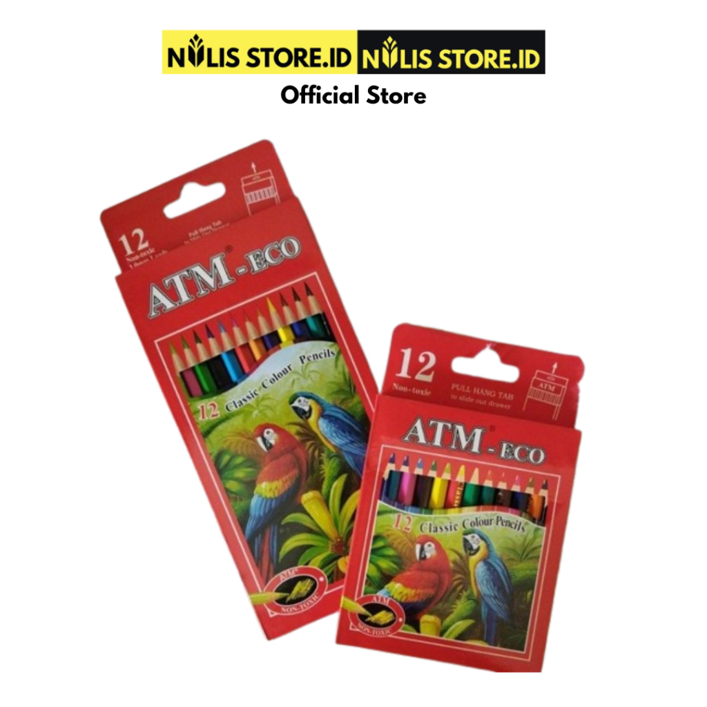 

PENSIL WARNA / KELIR KAYU 12 WARNA