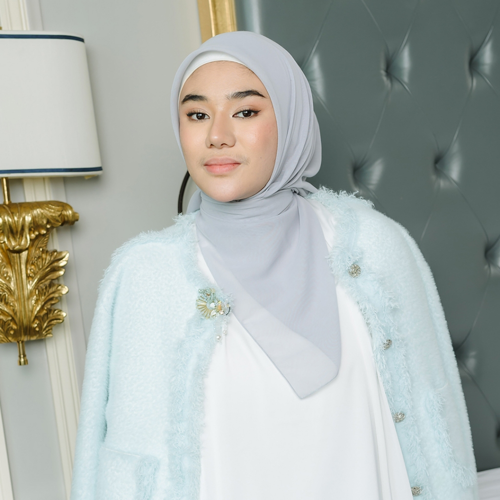 Lozy Hijab - 149K Get 2 Kirana Paris Plain Japan (Hijab Segiempat Paris Japan Premium) Image 6