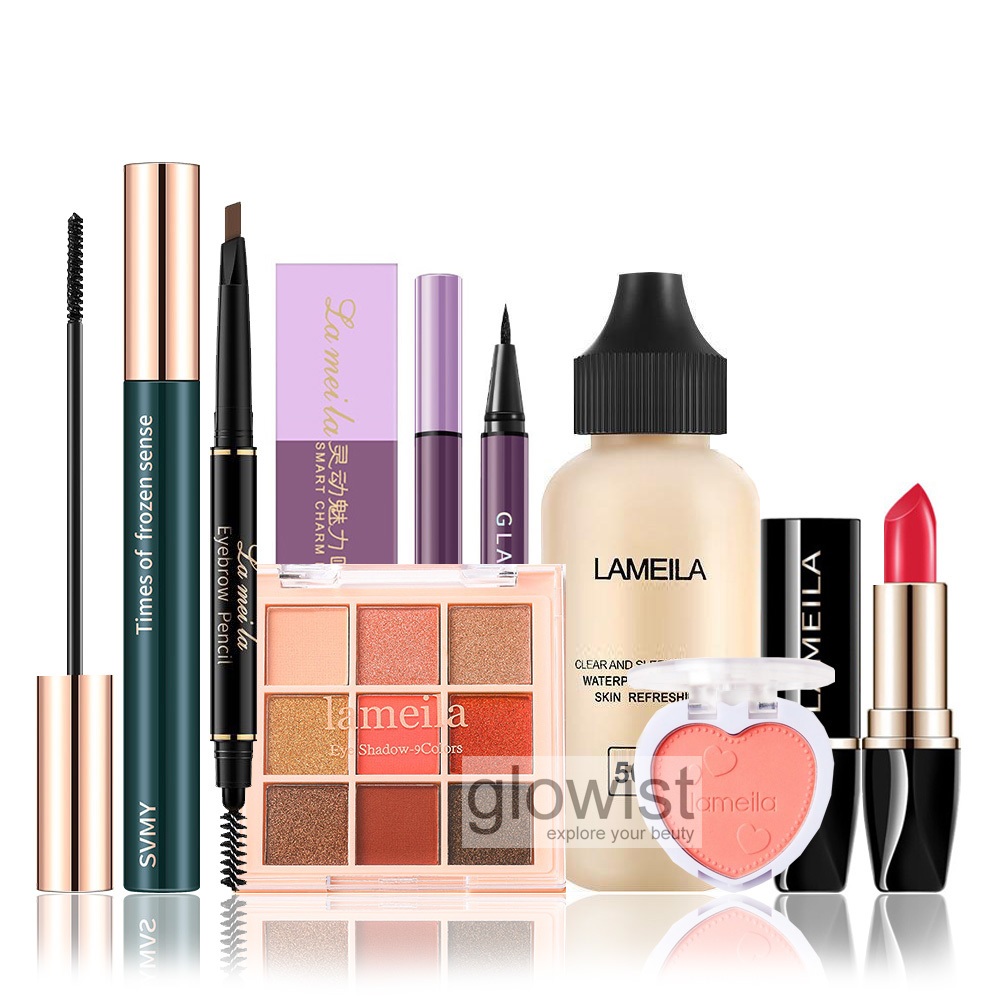 【PAKET MANTAP】7 ITEM - LAMEILA SVMY SET MAKE UP G18