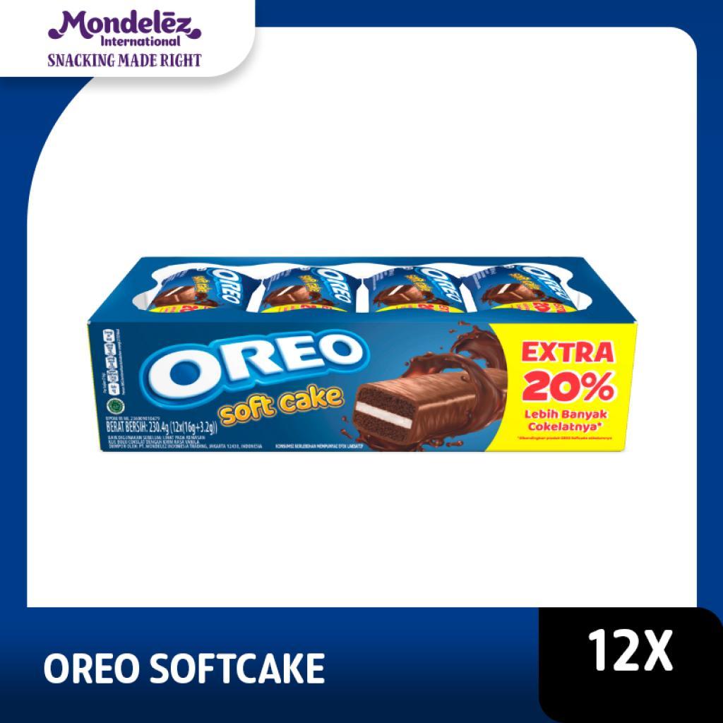 

Oreo Bolu Softcake Box 12x16g Untuk Camilan bersama keluarga