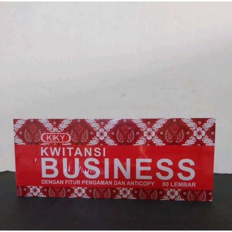 

(1 pcs) Buku Kwitansi Busines Kiky