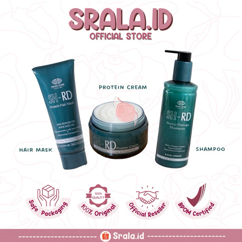SH-RD Collagen Shampoo, Protein Hair Mask & Protein Cream