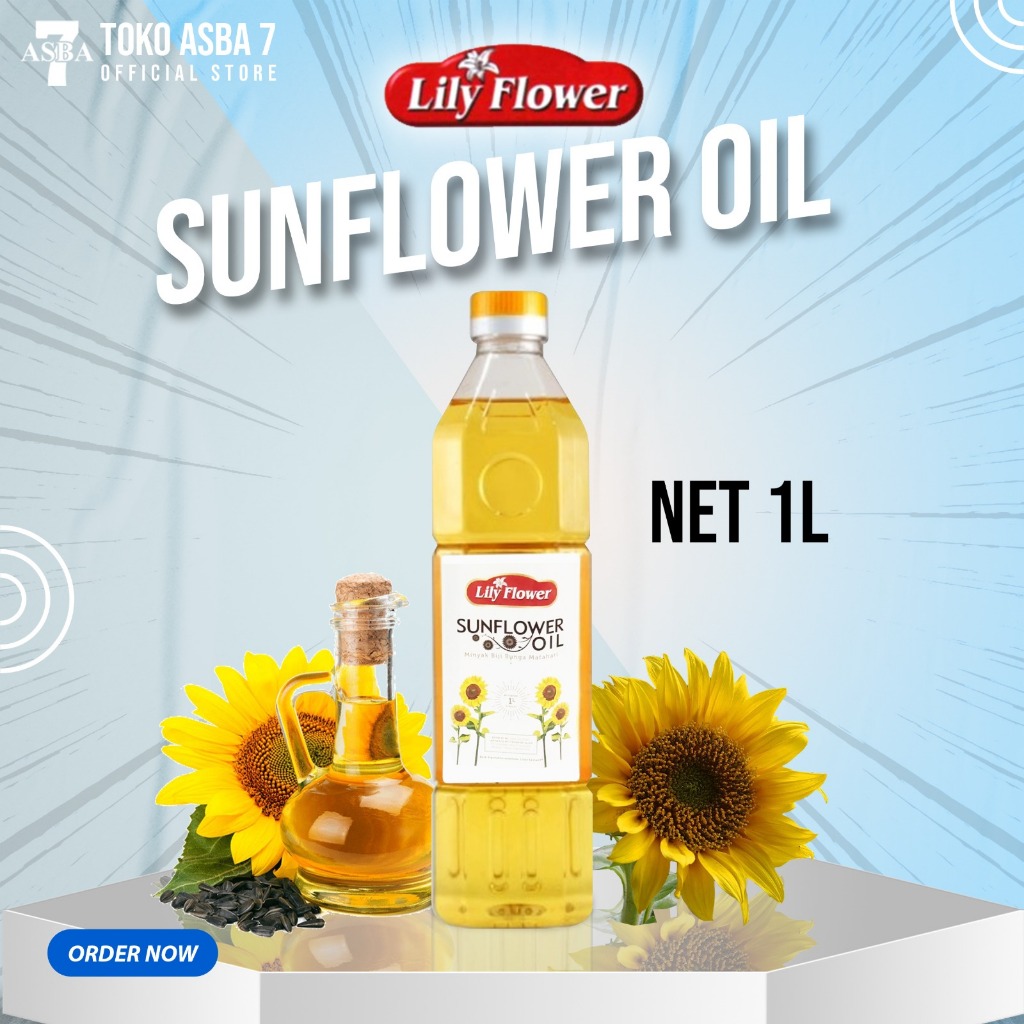 

LILLY FLOWER SUNFLOWER OIL 1 LTR