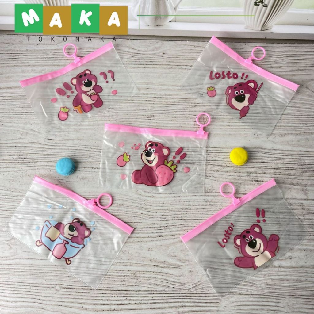 

KOTAK PENSIL POUCH PVC KECIL LOTSO KP-1129 tempat pensil pvc bening tempat penyimpanan plastik lotso perlengkapan alat tulis kantor sekolah