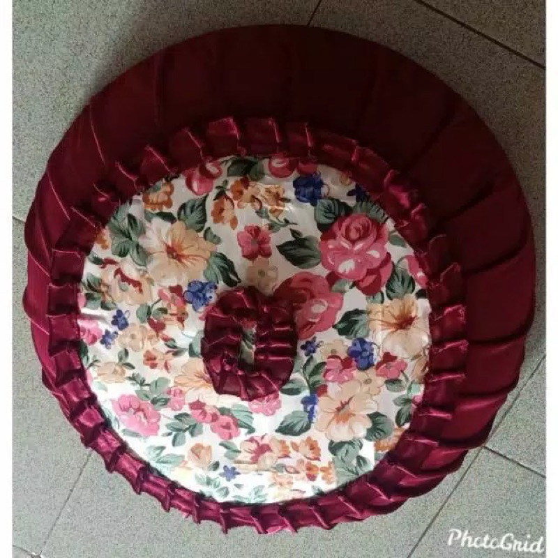 sarung tutup saji bulat