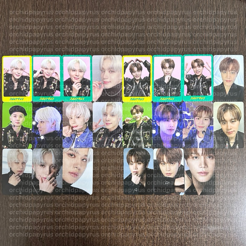 Photocard Jungwoo Taeil NCT 127 Dicon 102 Group Set