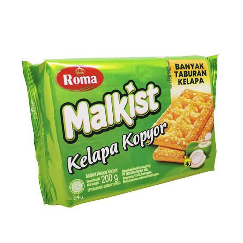 ROMA BISKUIT ROMA MALKIS KELAPA KOPYOR