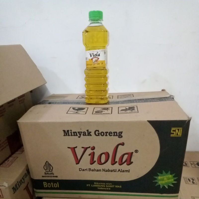 

Minyak Goreng Viola Botol 500ml per Dus (isi 24 Botol) EXP 2028