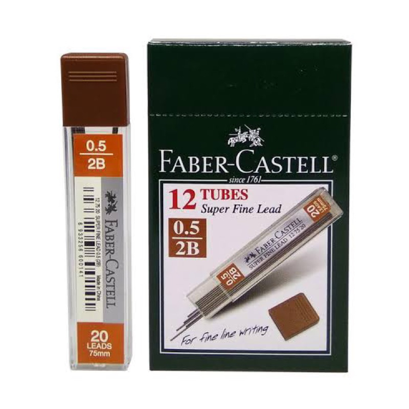 

Refil Pensil Mekanik 2B Faber-Castell 0.5mm