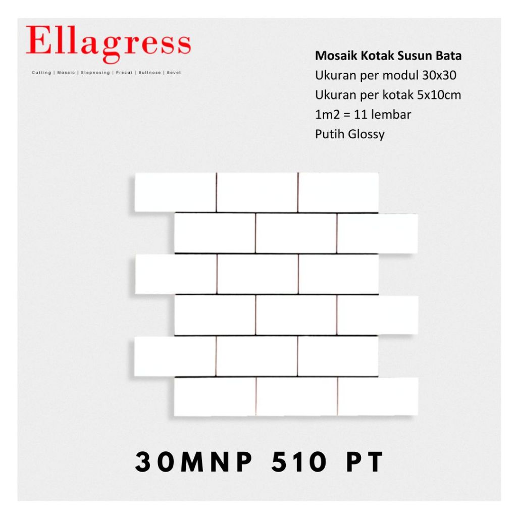 Ellagress Mosaik Keramik 30MNP 510PT