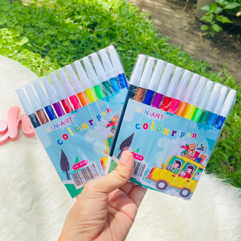 

Spidol Warna Van Art Coloring Pen 838 Set Spidol Mewarnai Anak