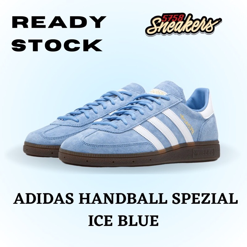Adidas Handball Spezial Ice Blue / Light Blue 100% Original Authentic