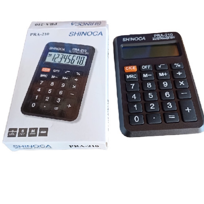 

Kalkulator mini 8 Digits SHINOCA PRA-210 (1 pcs)