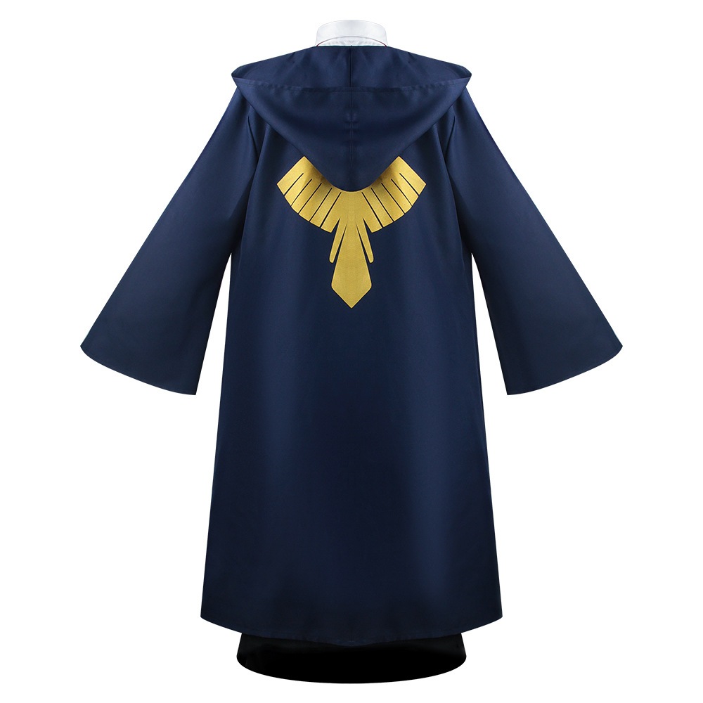 [Takeshi]Jubah Cosplay Anime Mashle Jaket Hoodie House Adler Mash Burn