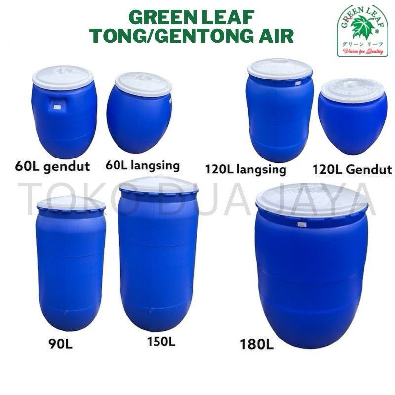 TONG AIR / TONG AIR + KRAN GREEN LEAF 60 90 120 LITER