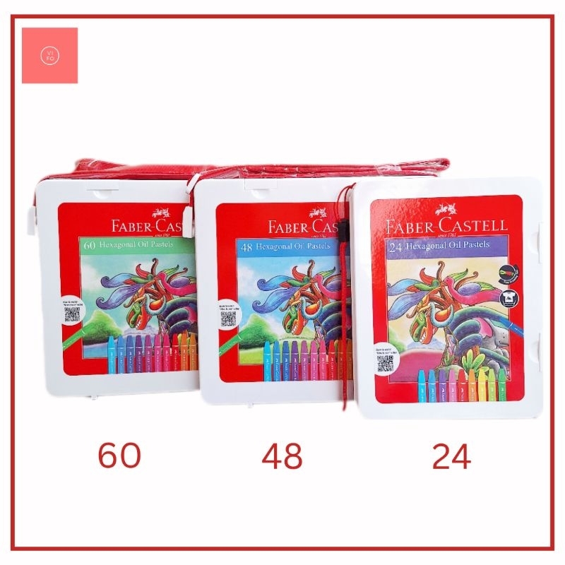 

Faber-Castell Bag Krayon Crayon Oil Pastel 24 / 48 / 60 / 72