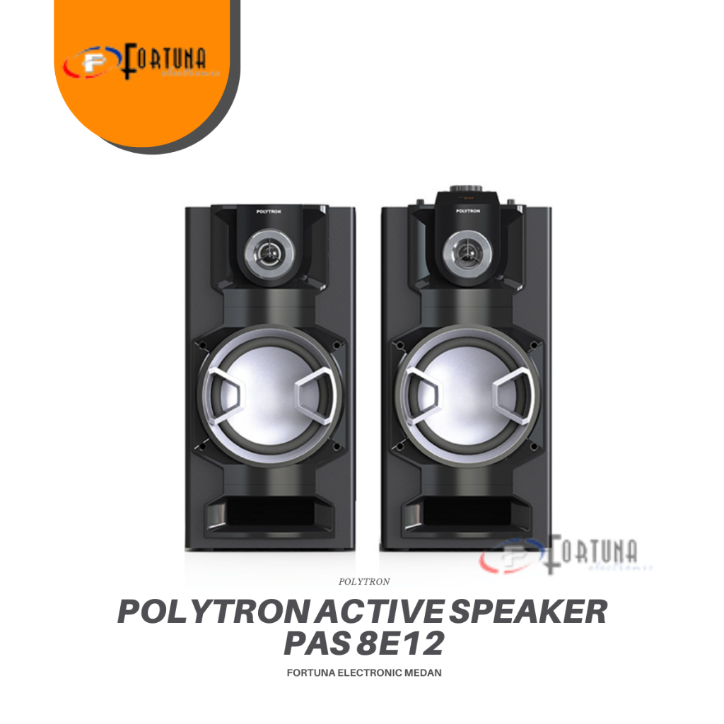 SPEAKER AKTIF POLYTRON PAS 8E12 MEDAN BISA GOSEND