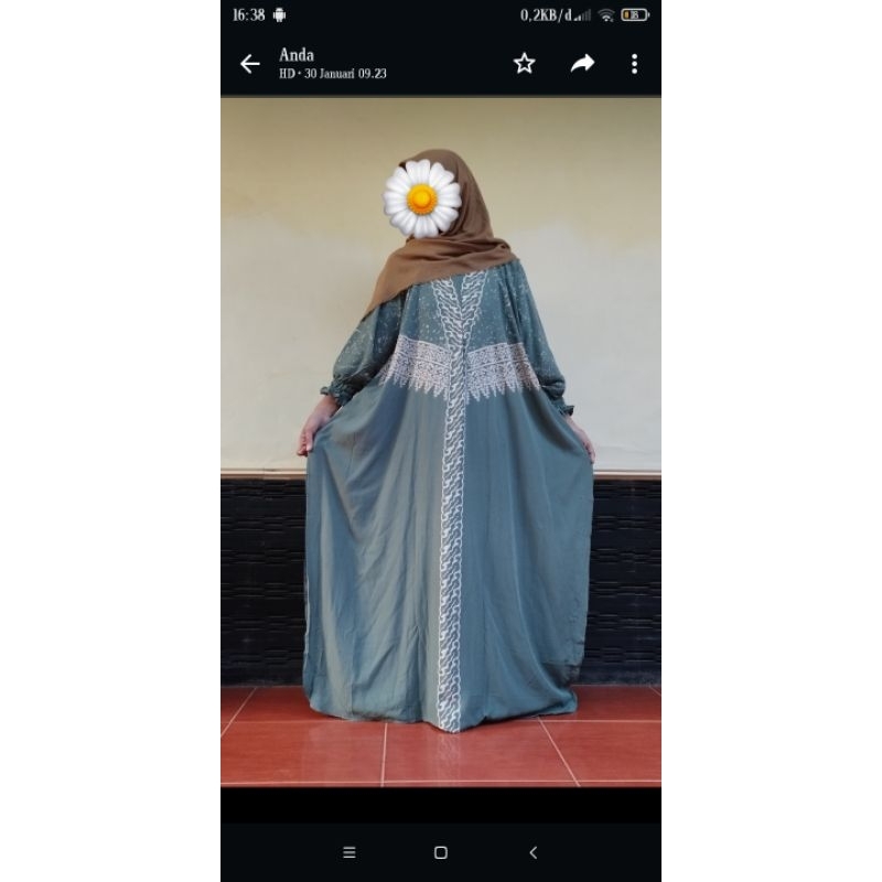 kaftan batik pekalongan