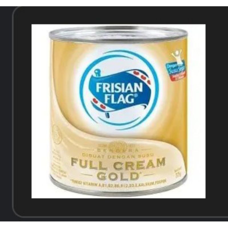 

Frisian flag kental manis putih kaleng 370gr