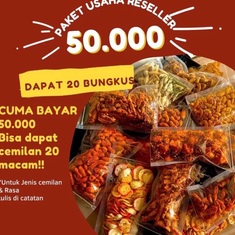 

KODE Q45I 2bungkus CEMILAN PAKET RESELLER isi 5gram cuma 5