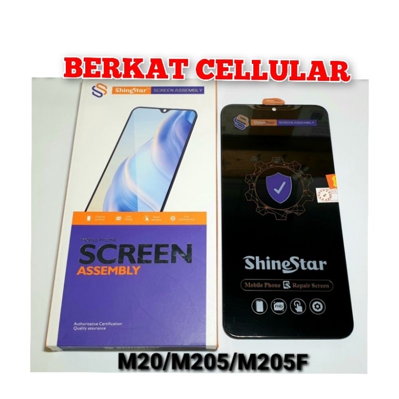 LCD SAMSUNG M20 M205 FULL SET SHINE STAR