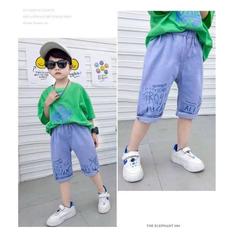 Short Jeans Import Celana Pendek Anak Laki laki 3-7 Tahun
