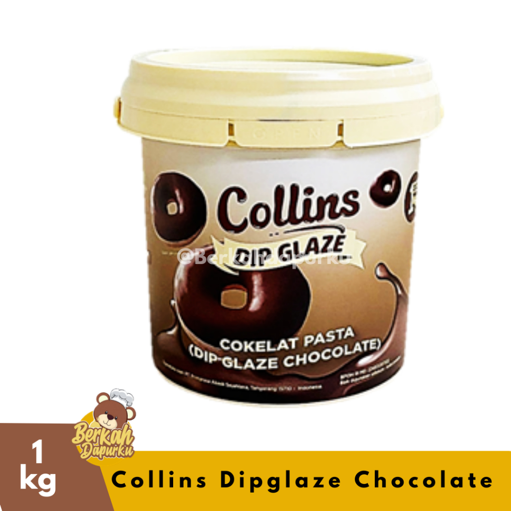 

Collins Dip Glaze Chocolate Selai 1Kg COD