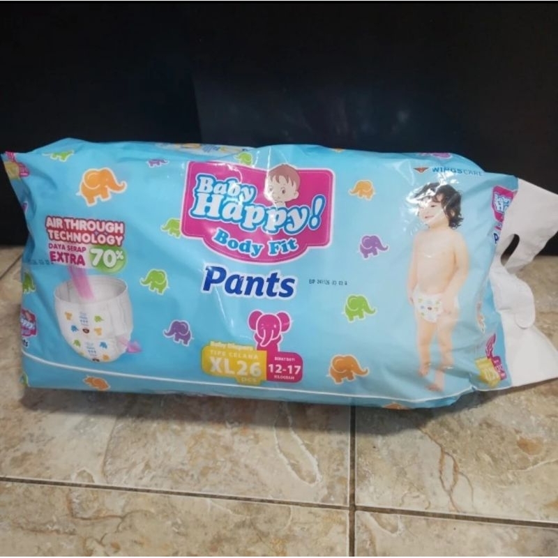 pampers baby happy XL