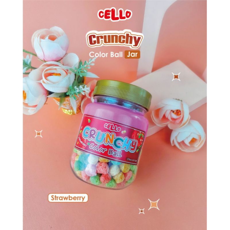 

crunchy color ball jajanan viral