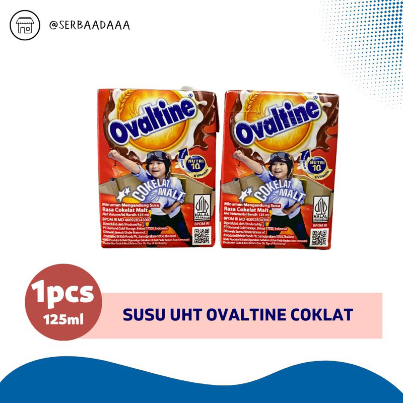 

Ovaltine Susu UHT Chocomalt 125ml