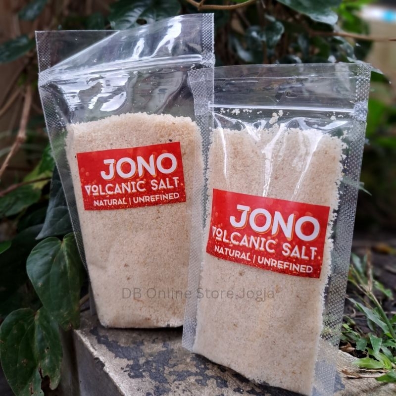 

Organic Jono Volcanic Salt/Garam Gunung Jono Grobogan Natural Organik Tanpa Refinasi UnRefined Tanpa Pemutih 1000gr/1kg