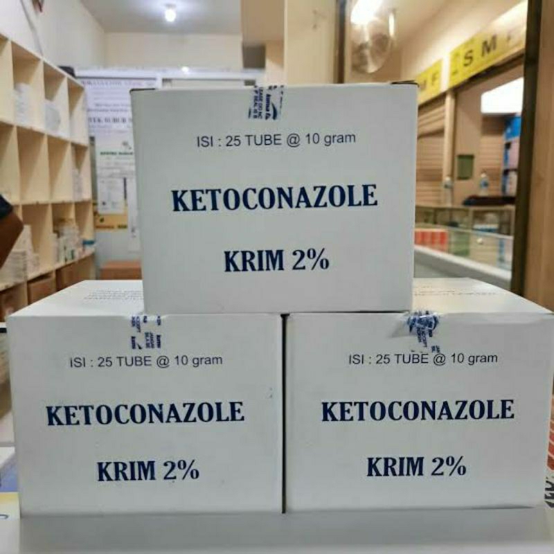 ketoconazole cream 2% 10 gram per box