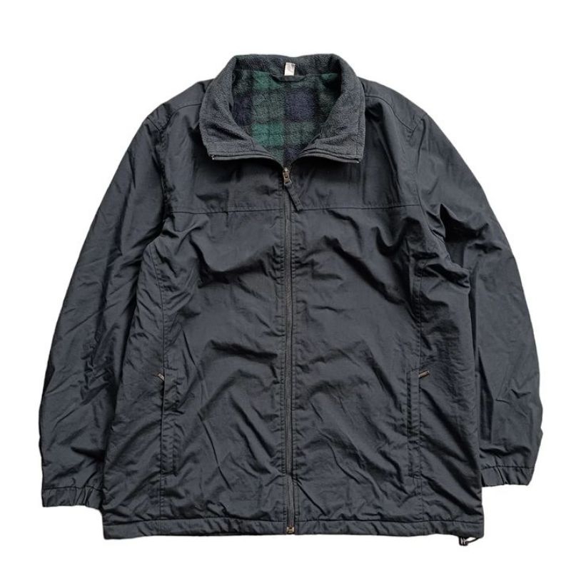 Uniqlo Jaket Pria Tartan Original Size fit XL