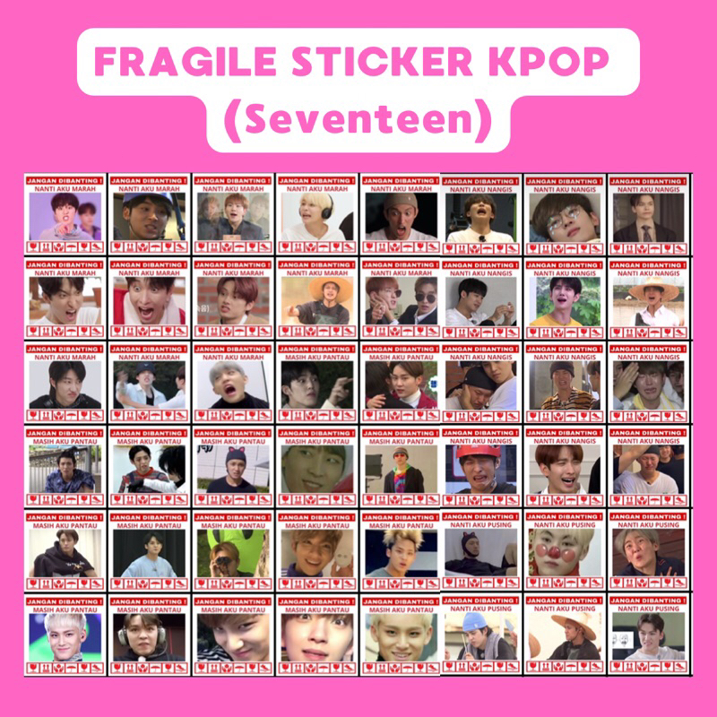 

STICKER FRAGILE KPOP